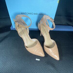 Antonio Melani "Carolle" St Tropez-Ankle Strap-Pointed Toe Pump-8.5 M   IN8117